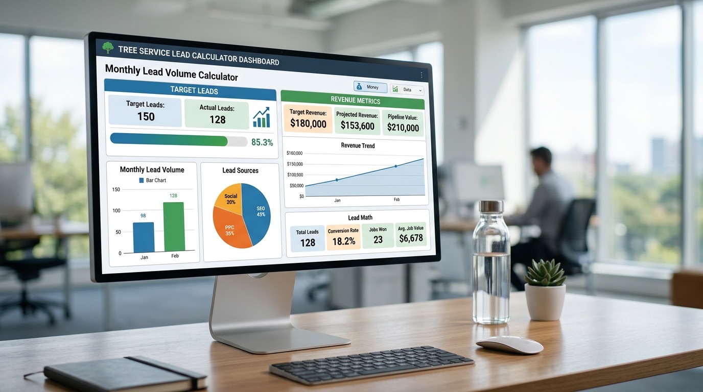 How Many Leads Does a Tree Service Need Per Month?