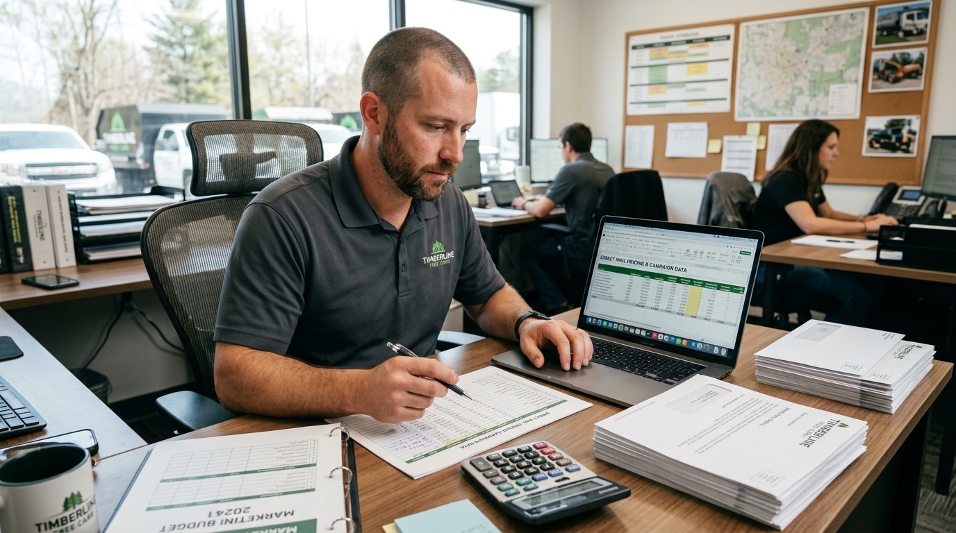 How Much Does Direct Mail Cost for Tree Service Companies? (2026 Pricing Guide)