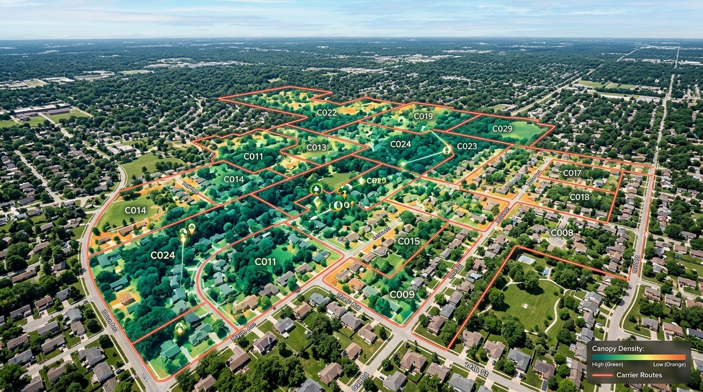 How Tree Service Companies Are Using Satellite Data to Find Better Leads